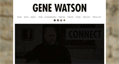 Desktop Screenshot of genewatsonmusic.com