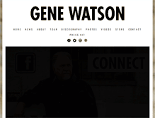 Tablet Screenshot of genewatsonmusic.com